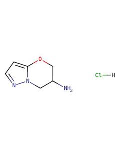Astatech 6,7-DIHYDRO-5H-PYRAZOLO[5,1-B][1,3]OXAZIN-6-AMINE HCL; 0.25G; Purity 95%; MDL-MFCD28545632